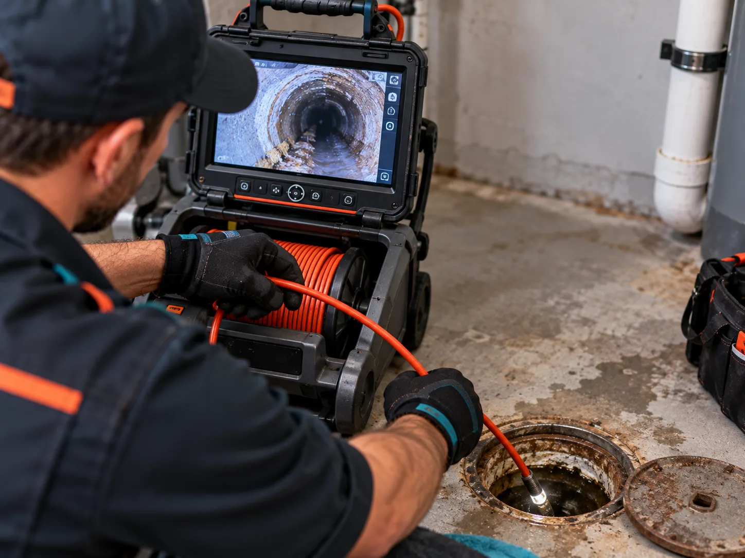 Clogged Drain Service company in Woodbury, PA